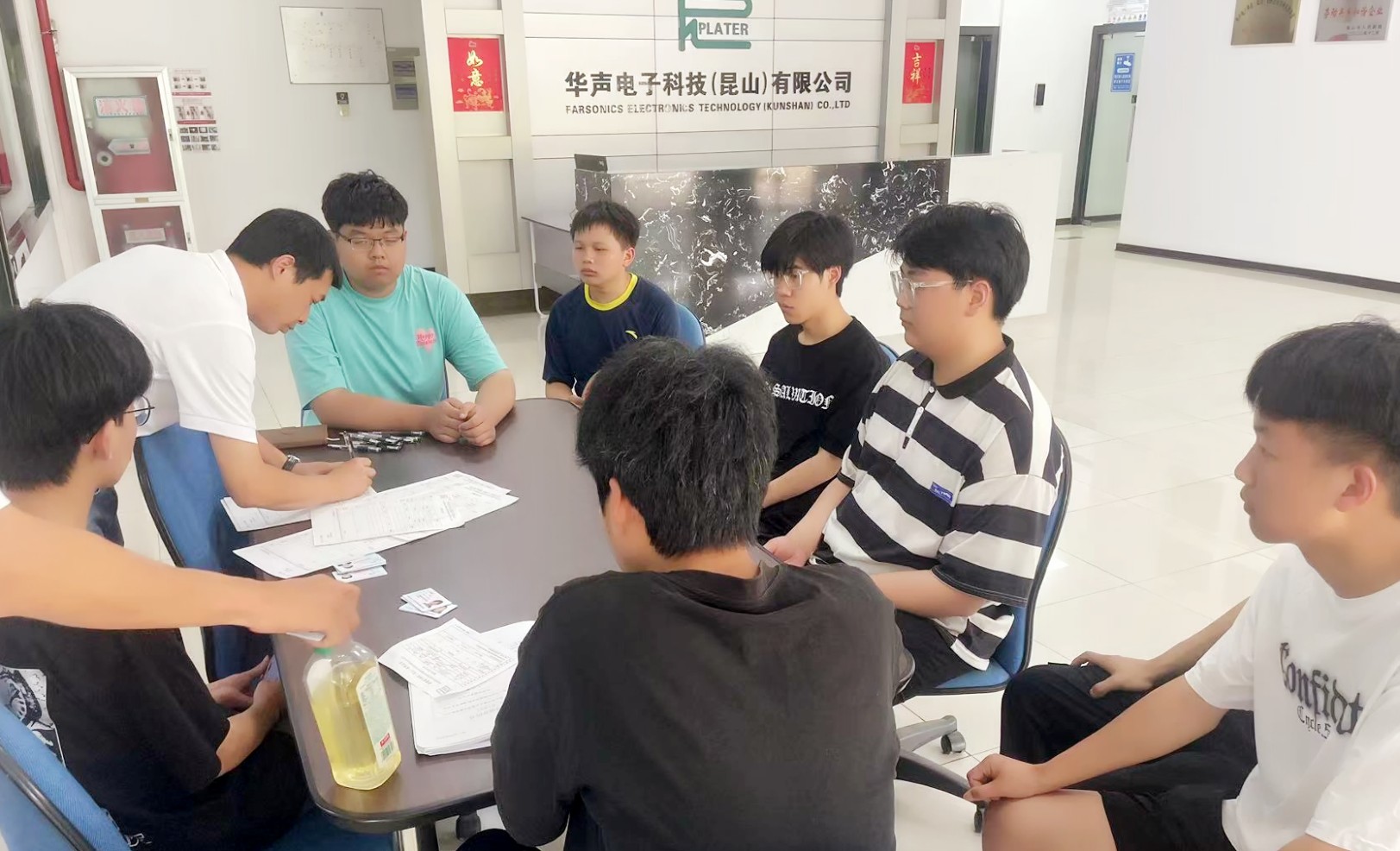  祝贺苏州昱齐盛与华声电子科技(昆山)公司成功签约小时工外包业务!